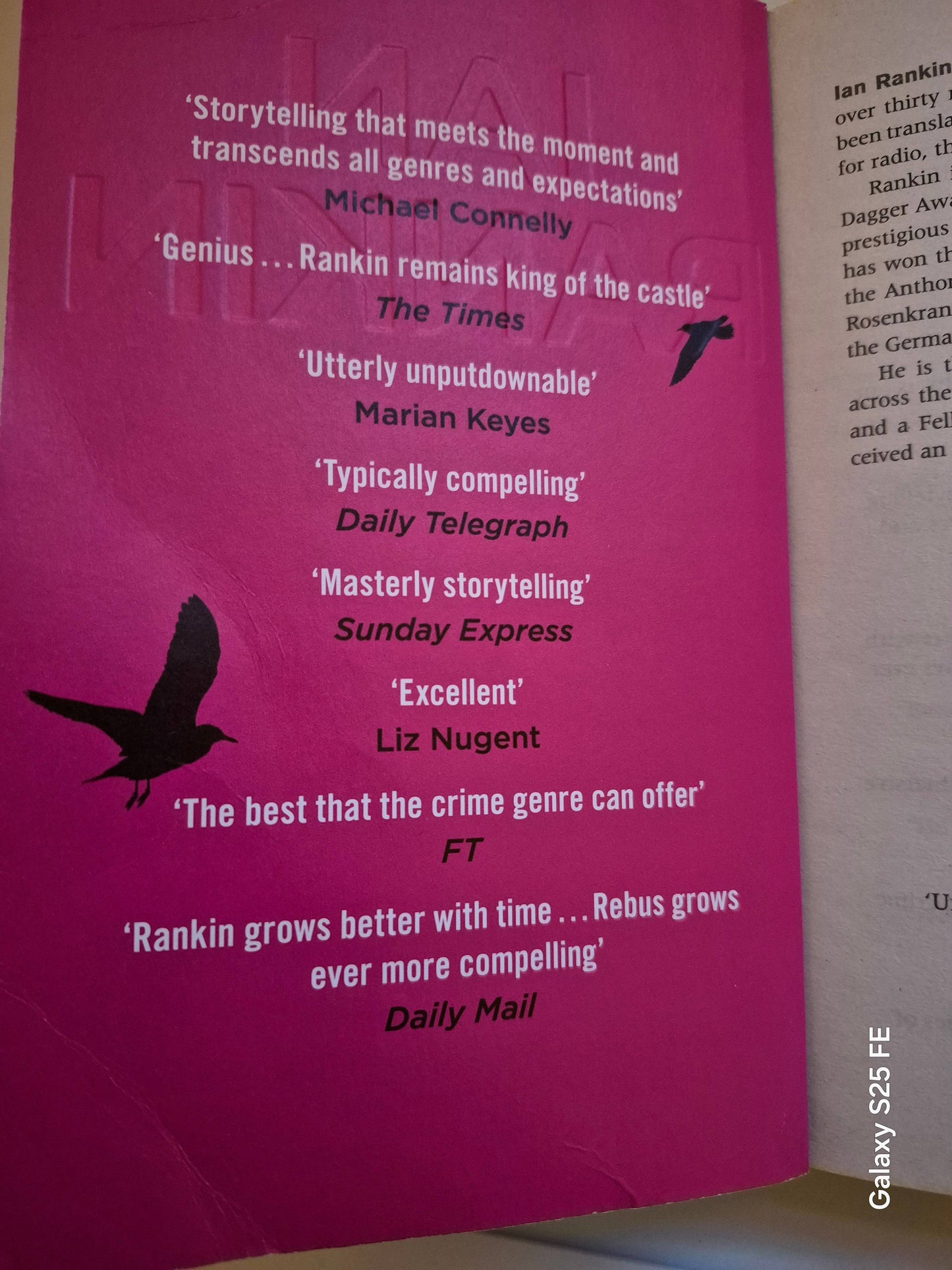 Ian Rankin " A song for the dark times"