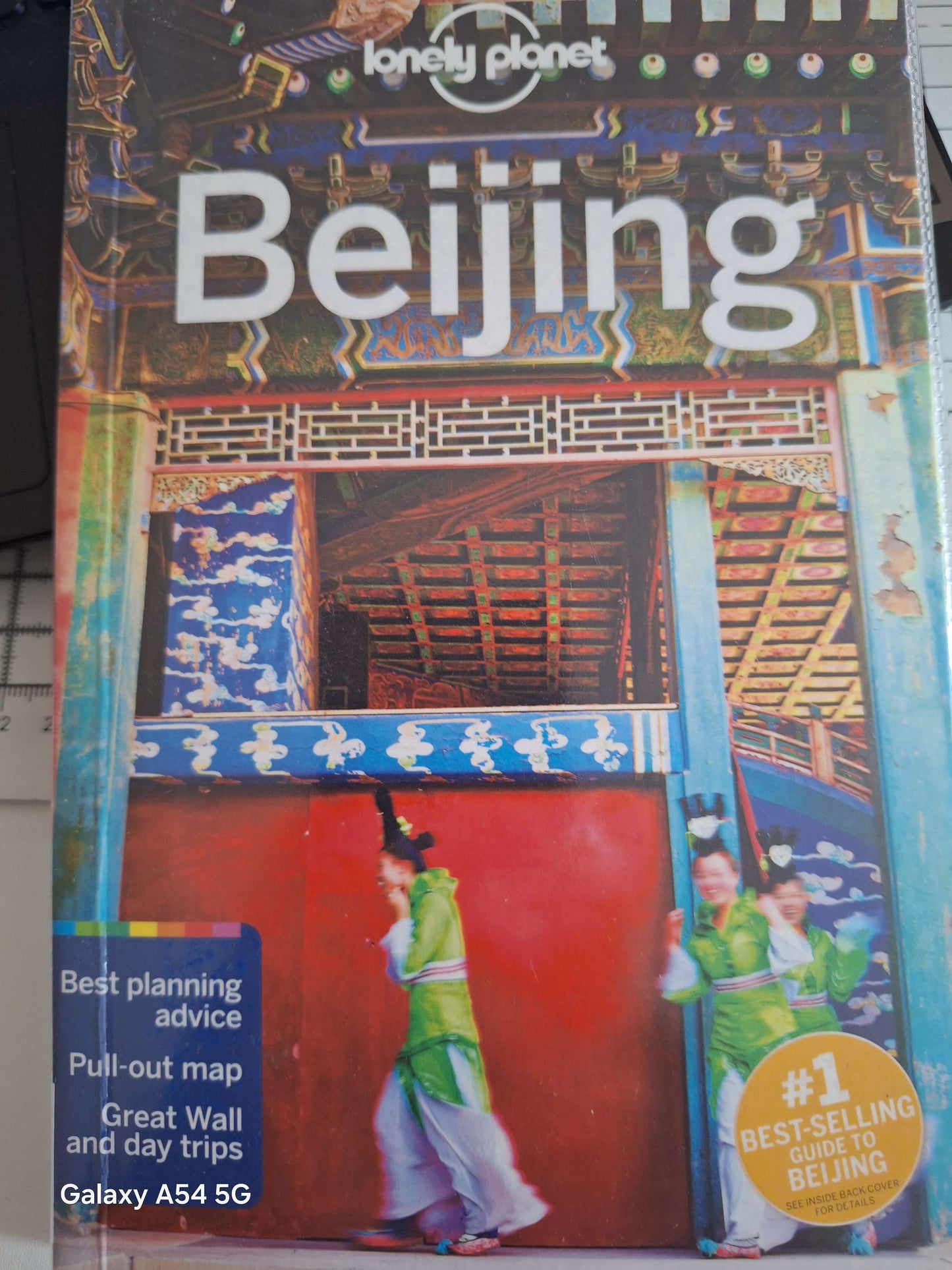 Lonely Planet Beijing Guidebook with Free UK Delivery cover featuring vibrant culture and travel tips.
