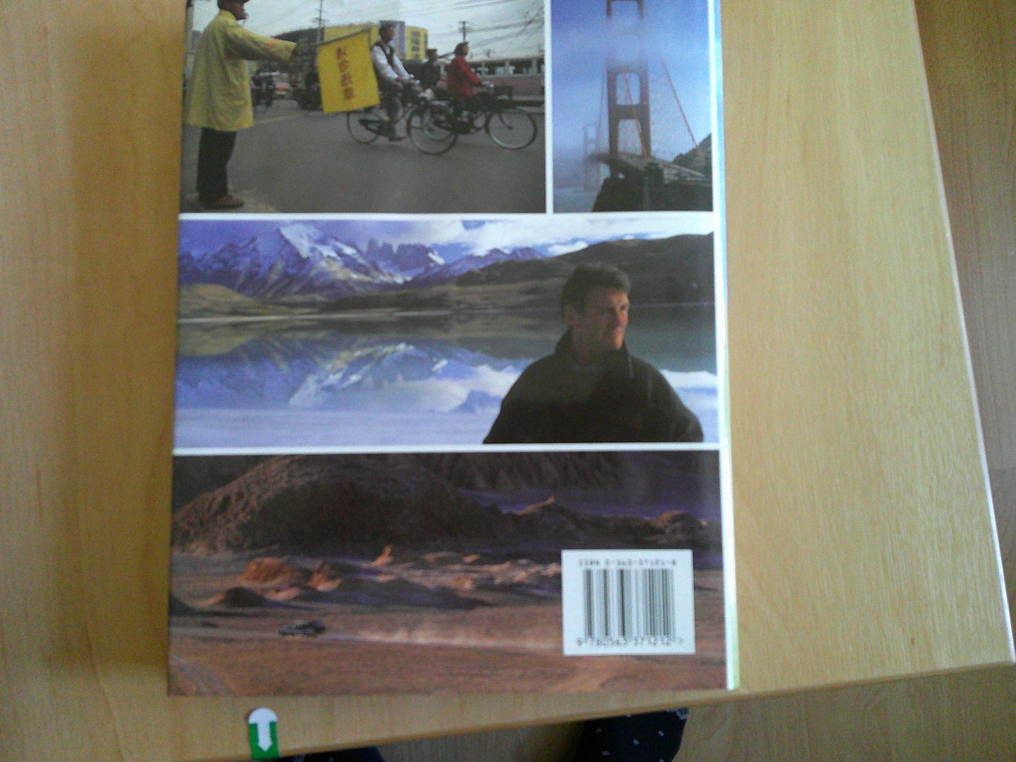 Michael Palin travel documentaries book cover featuring scenic landscapes and travel imagery